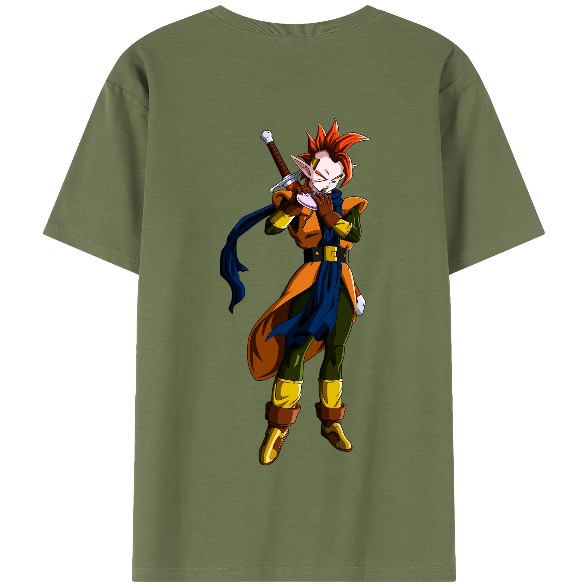 （画像用） ドラゴンボール DRAGON BALL 綿100％半袖Tシャツ（背面プリント）